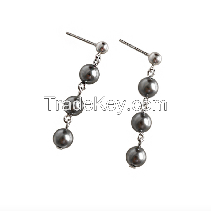 Chandelier Silver Earring-26