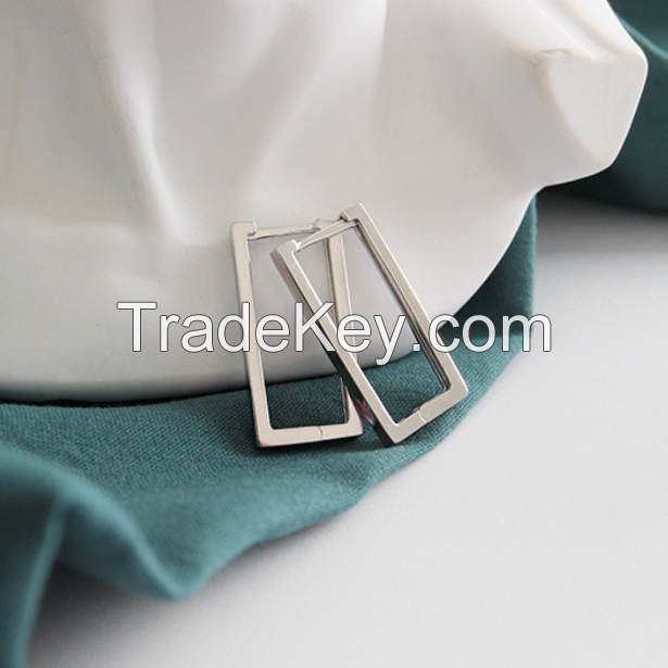 Hoop Silver Earring-07