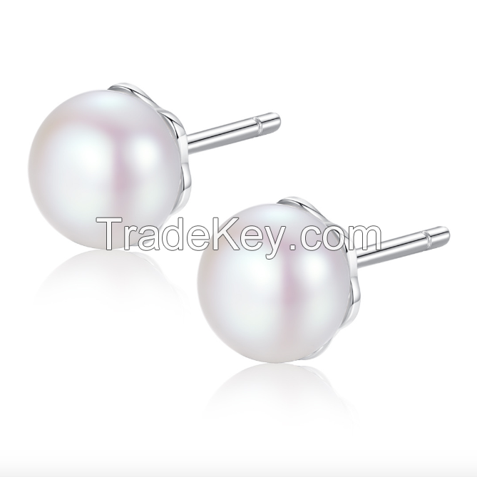 Stud Silver Earring-23