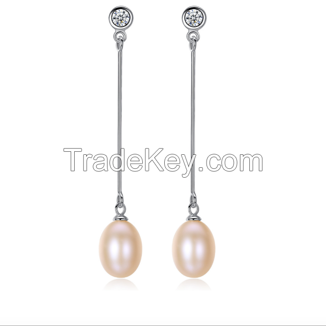 Chandelier Silver Earring-08