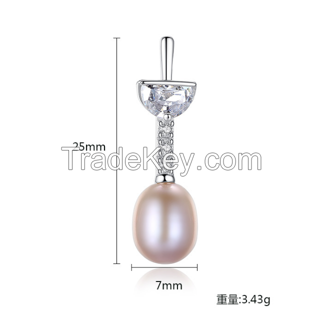 Chandelier Silver Earring-23