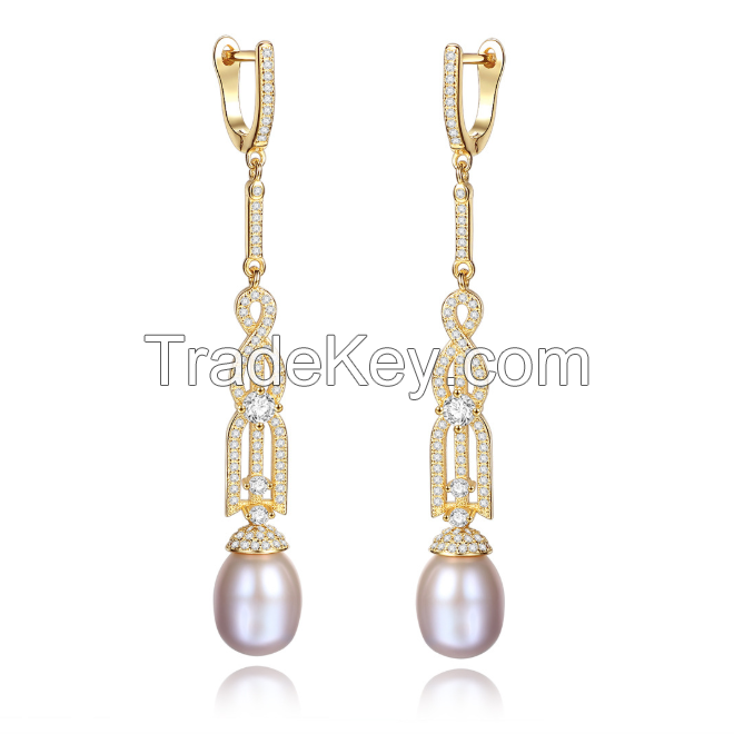 Chandelier Silver Earring-19