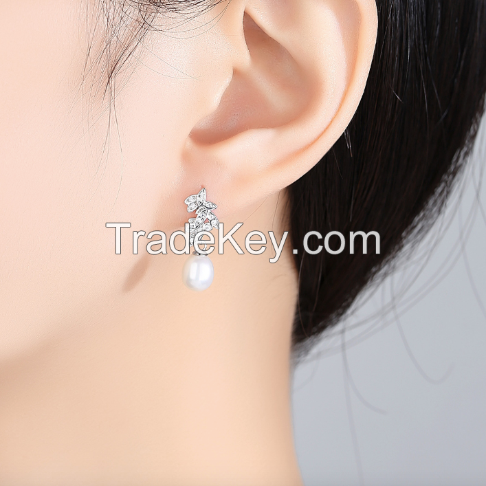 Chandelier Silver Earring-24