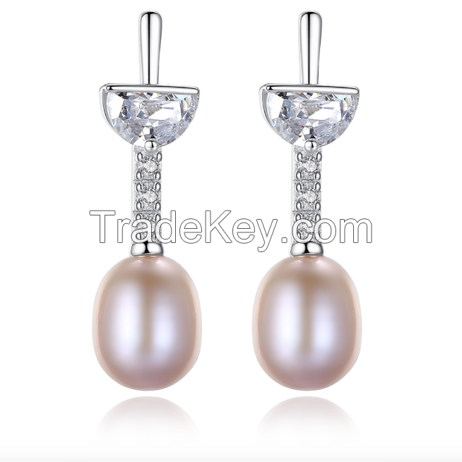 Chandelier Silver Earring-23