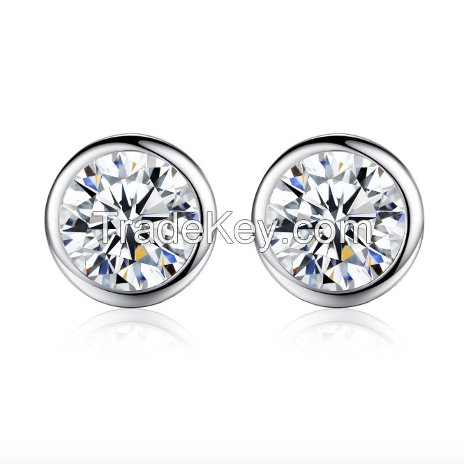 Stud Silver Earring-13