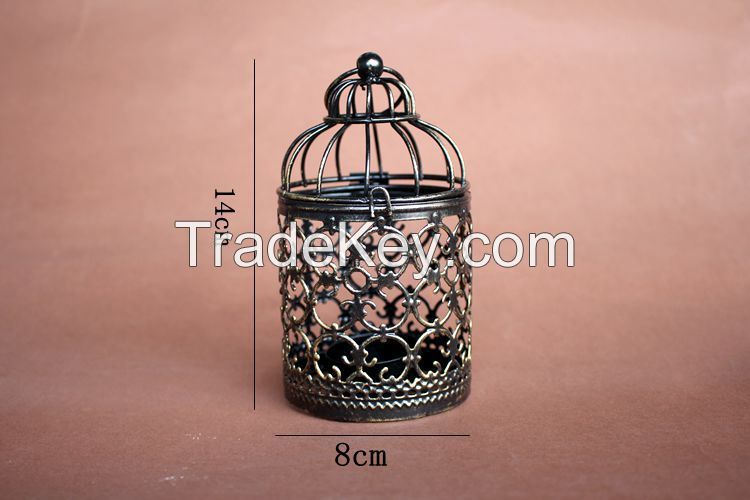 Bird Cage Candle Holder-13