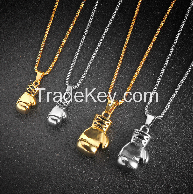 Boxing Glove Men's Necklace