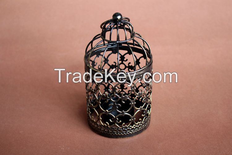 Bird Cage Candle Holder-13