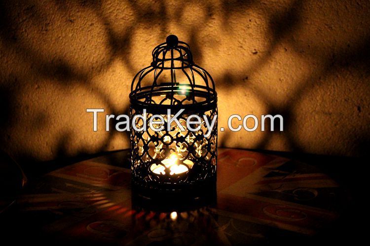 Bird Cage Candle Holder-13