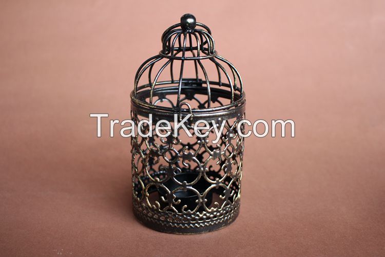 Bird Cage Candle Holder-13
