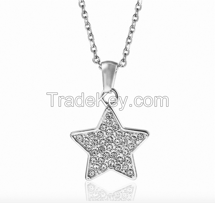 Star Necklace Gemstone Necklace