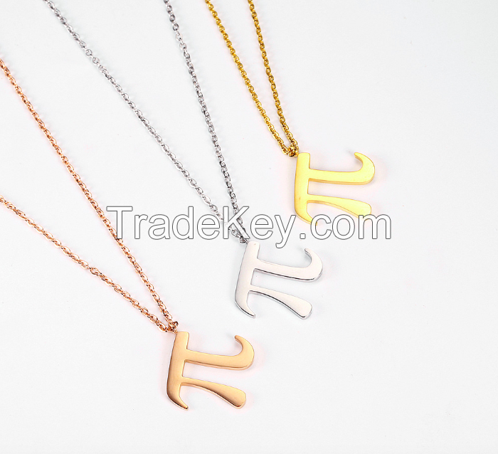 Stainless Steel pi    Necklace