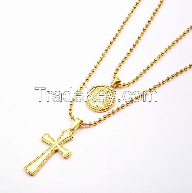 Stainless Steel Cross Necklace