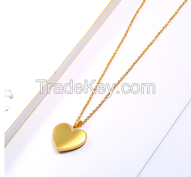 Stainless Steel Heart Necklace