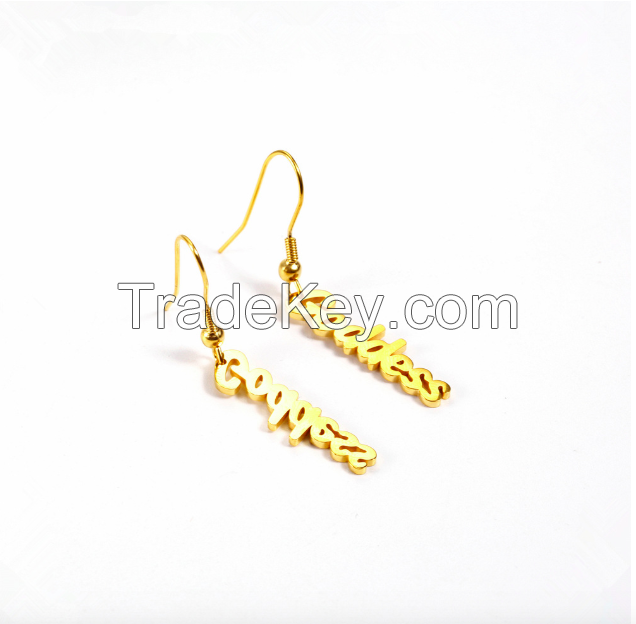 Goddess Chandelier Earring