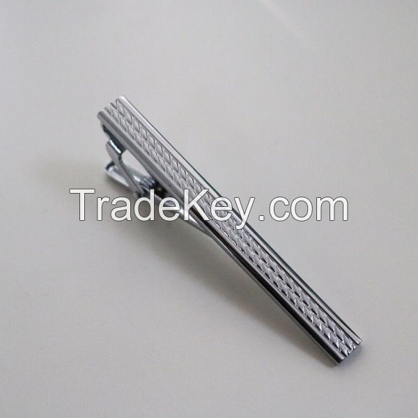 Weaving pattern Tie Clip 