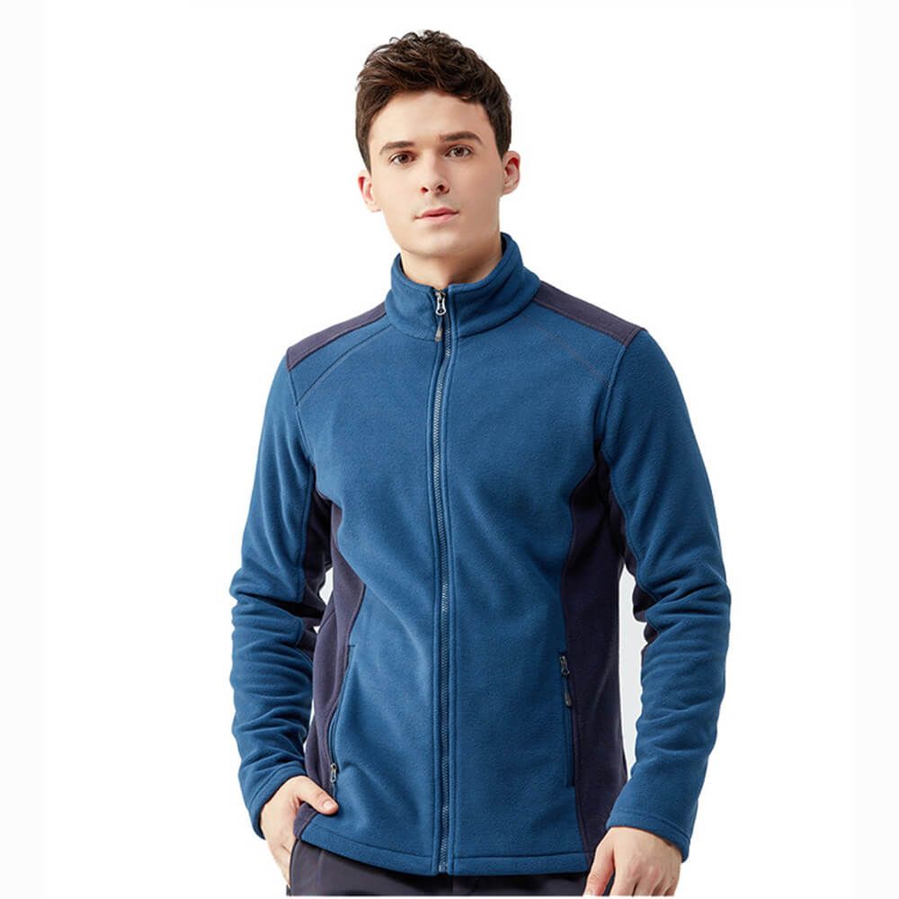 2019 Hot Sell Breathable Stand Collar Casual Sport Fleece Jacket