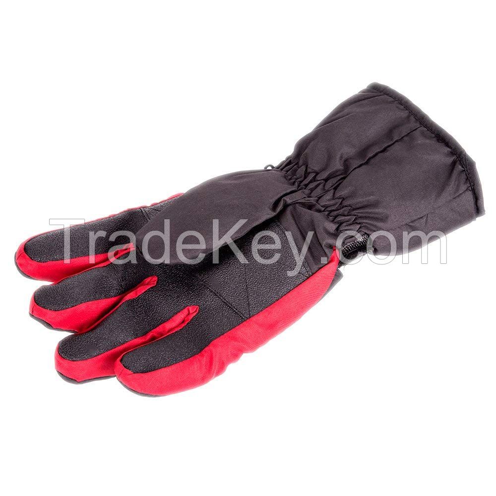 Winter Gloves Heated Gloves Cold Proof Thermal Mens Glove Rechargeable and Snowboarding Gloves