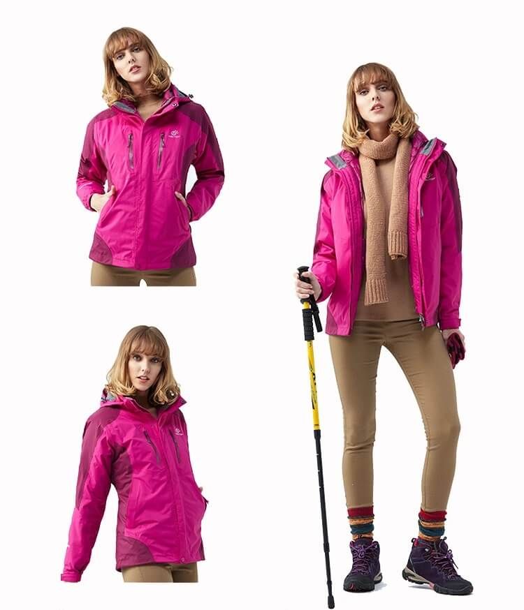 Fashion Womens Waterproof Softshell Jackets