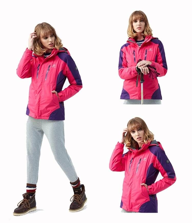 Fashion Womens Waterproof Softshell Jackets