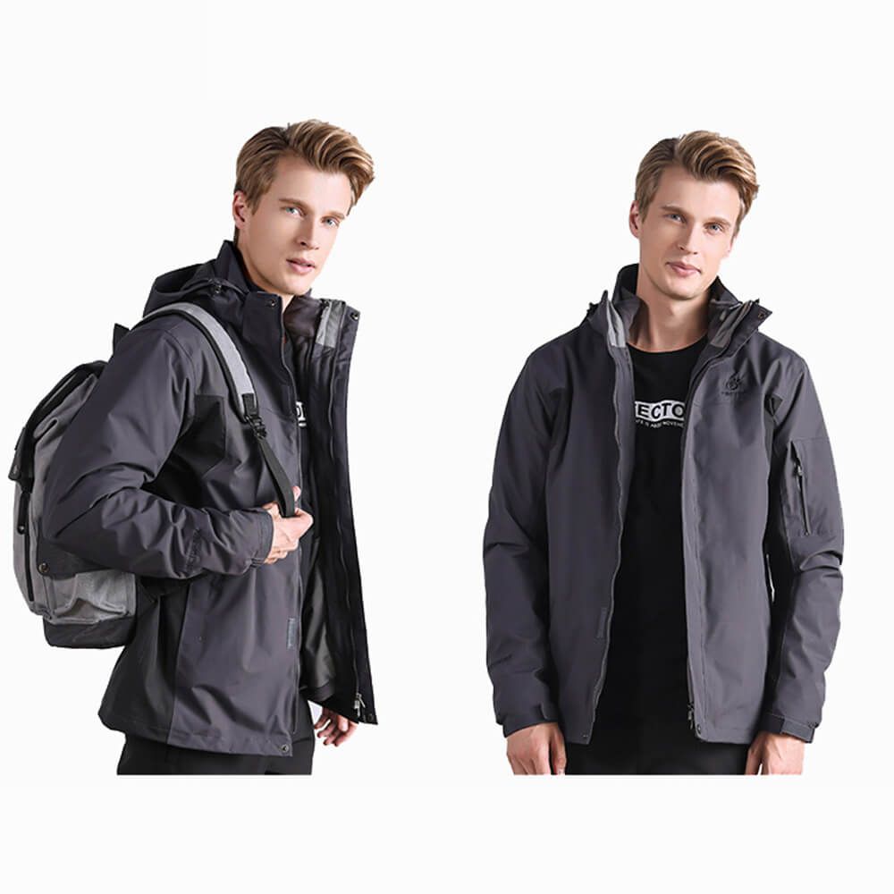 Winter Mens Softshell Jacket Waterproof Outdoor Sports Coat Jacket