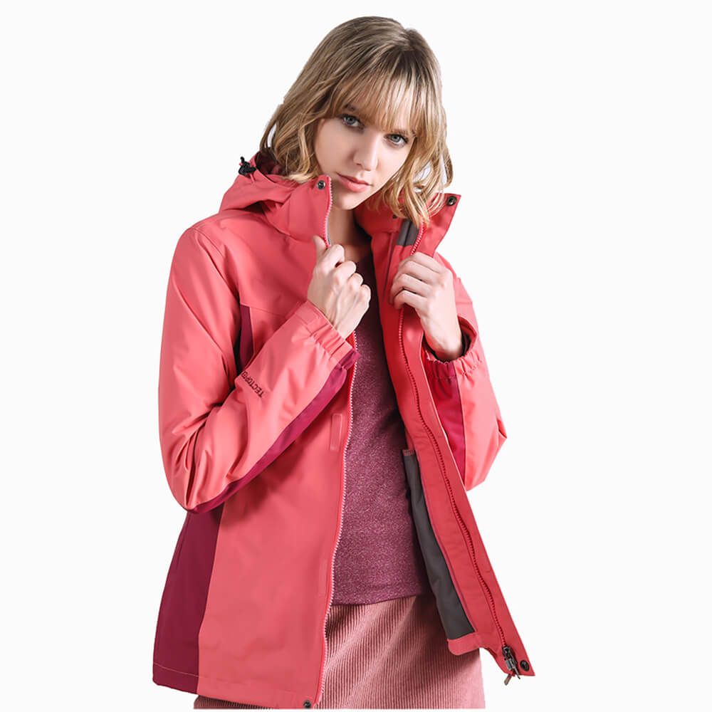 Hot Sale Women Winter 100% Polyester Thick Waterproof Outdoor Sports Jacket