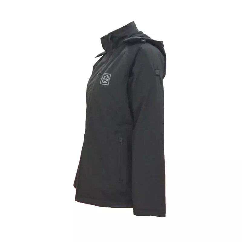 Aisycle Design Long Heated Jacket Waterproof Softshell Micro-fleece Liner 5V Battery Powered Jacket