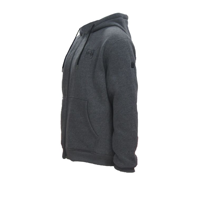 5V USB Battery Powered Self-Heating Fleece Hoodie Jacket