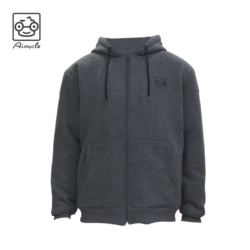 5V USB Battery Powered Self-Heating Fleece Hoodie Jacket