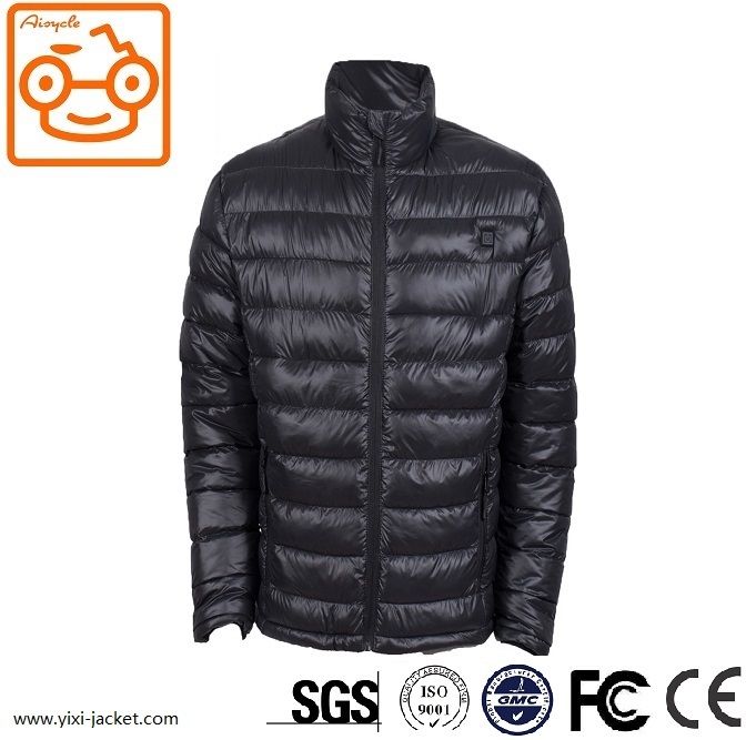 Female Cordless Battery Powered Heated Down Jacket