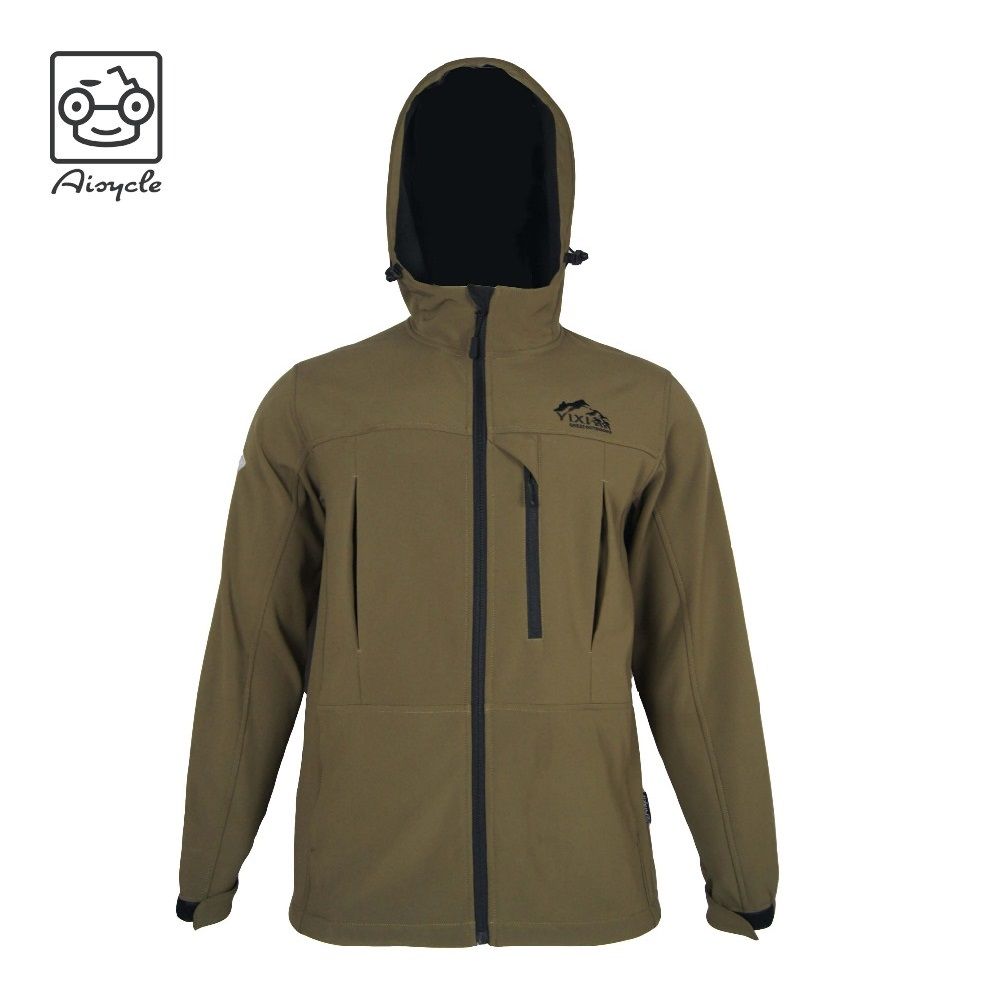 Logo Customized Outdoor Winter Softshell Jacket For Man