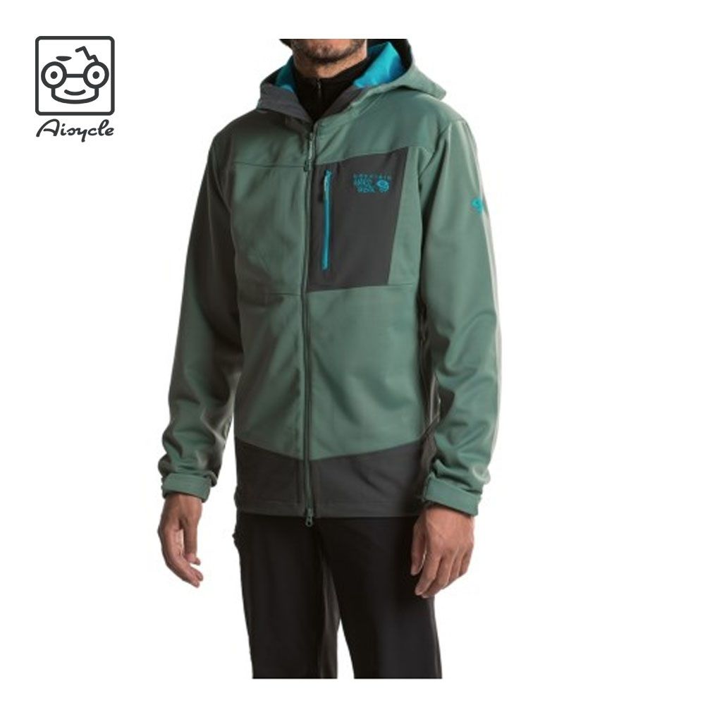 Mens Waterproof Hooded Softshell Jacket