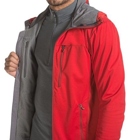 Breathable Waterproof Jacket Hooded Softshell Jacket