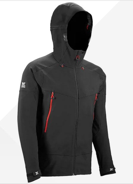 No Zipper Hoodie Jacket Waterproof Fabric Softshell Jacket