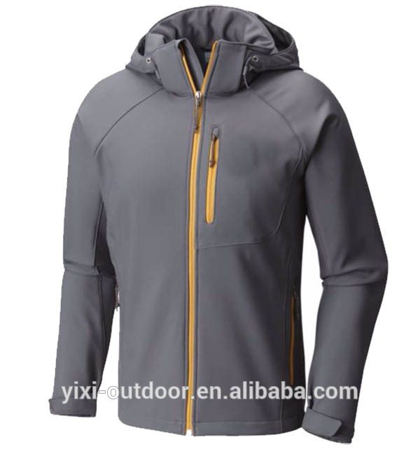 OEM Service Outdoor Mens Hooded Winter Softshell Jacket