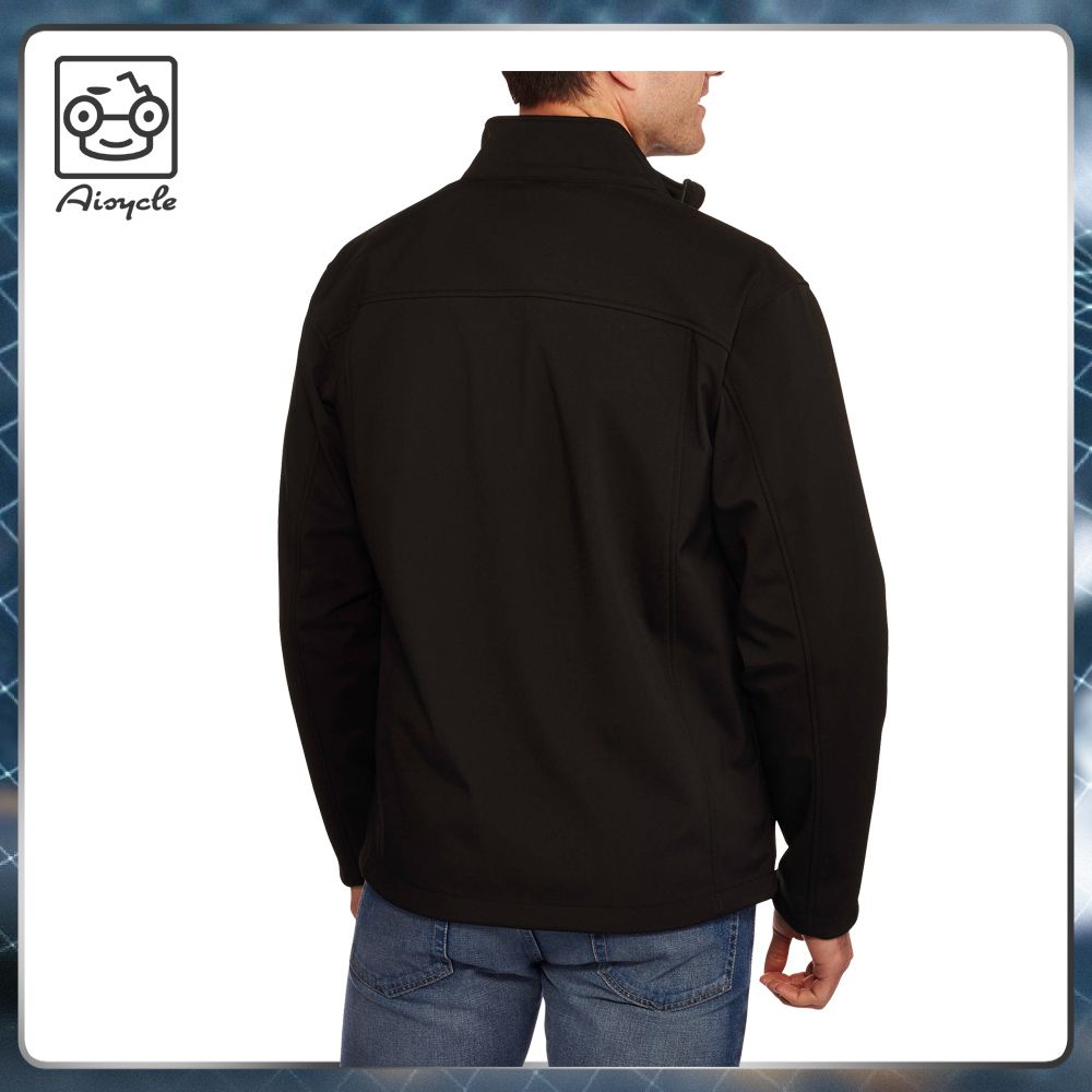 Woven Shell Bonded With 100% Polyester Fleece Lined Durable Jacket For