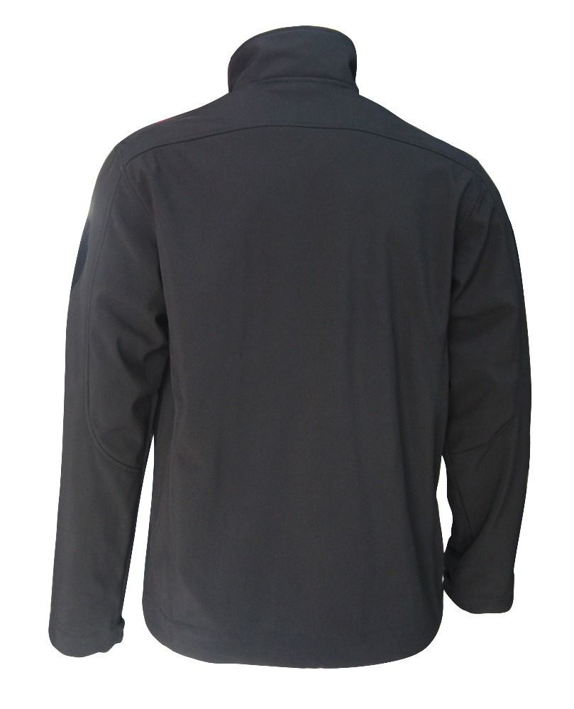 Mens Winter Waterproof Windproof Black Softshell Windbreaker