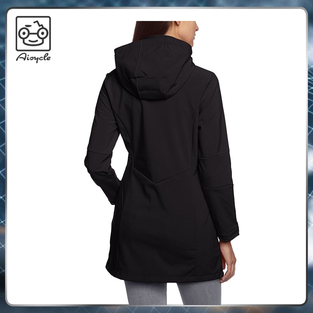 Christmas Promotion Woman's Outerwear Warm Long Jacket Windbreaker