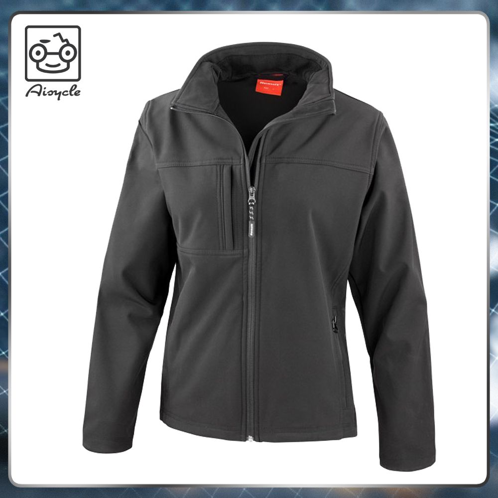 Slim Fit Best Woman Polyester Softshell Jacket Stock Lot