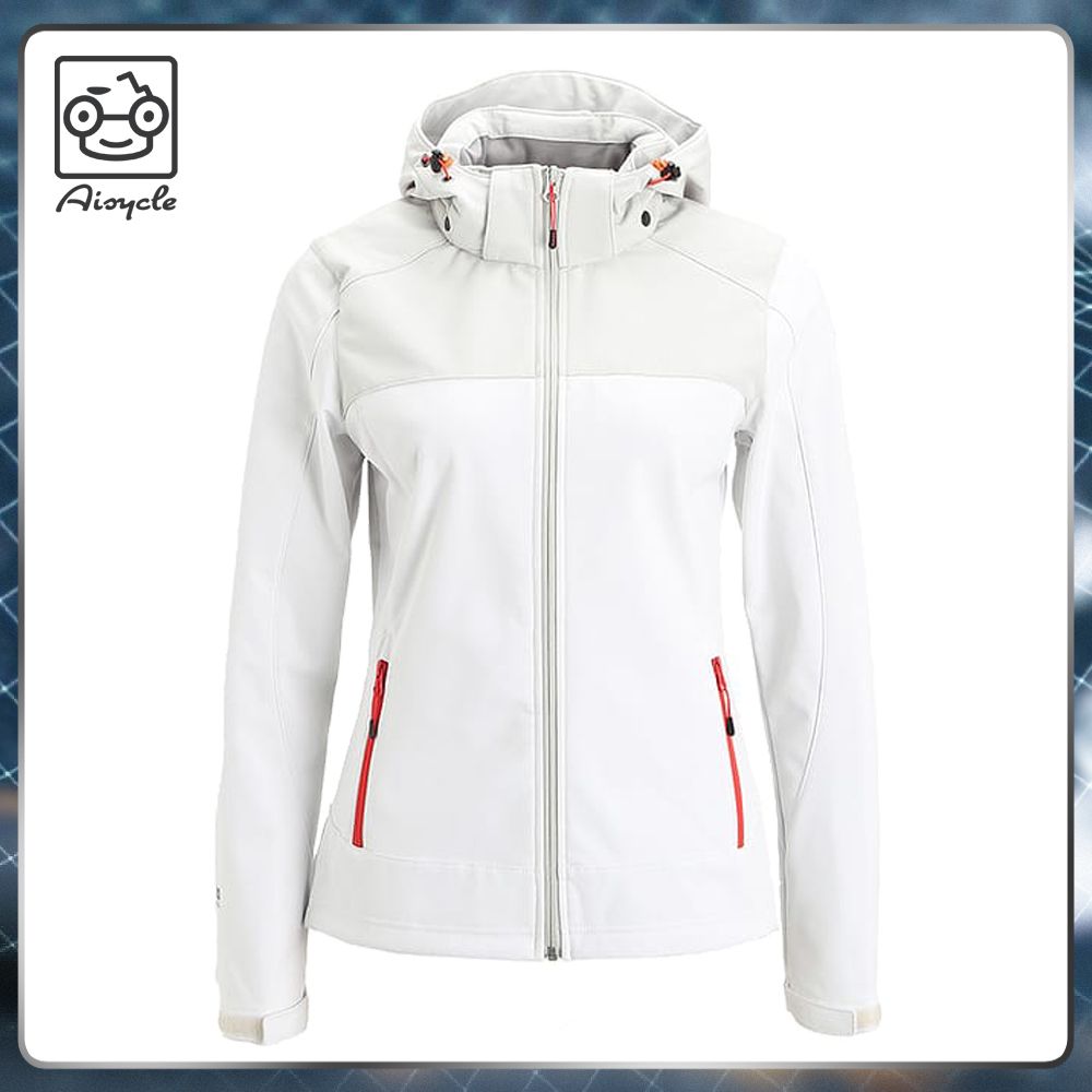 Winter Light Coat Fleece Lined Breathable Jacket Pocket Jacket For Wom