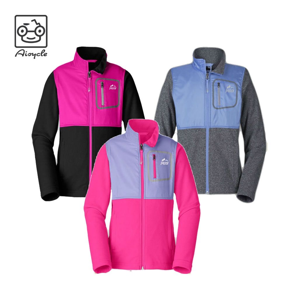2018 Sporty Outdoor Full Zip Softshell Jacket Pocket Jacket For Woman