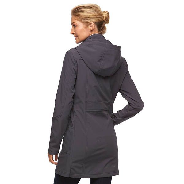Women's Modern Classic Long Style Softshell Jacket