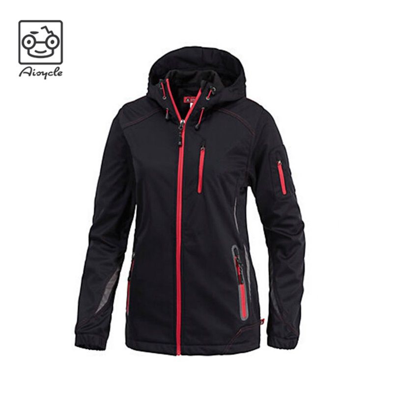 Softshell Unisex Jacket Winter Warm Jacket With Hood