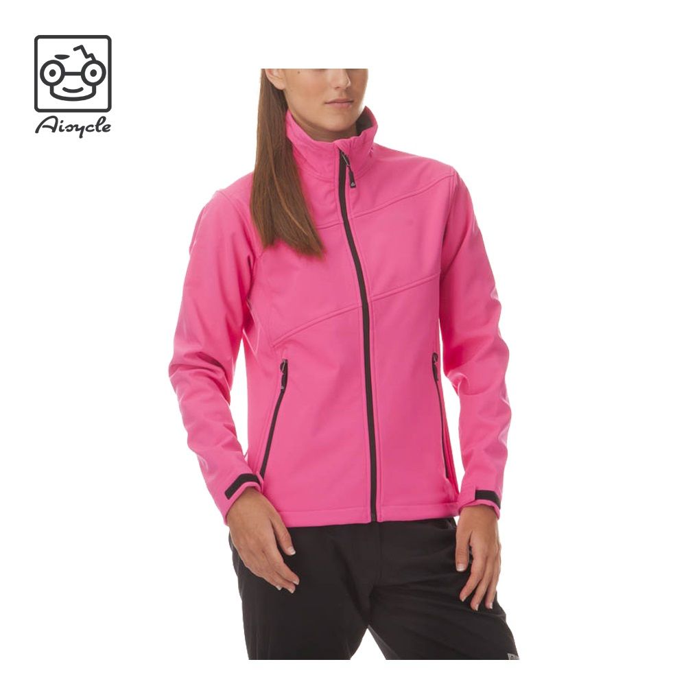 Women Pullover Waterproof Jacket With Nylon Zipper