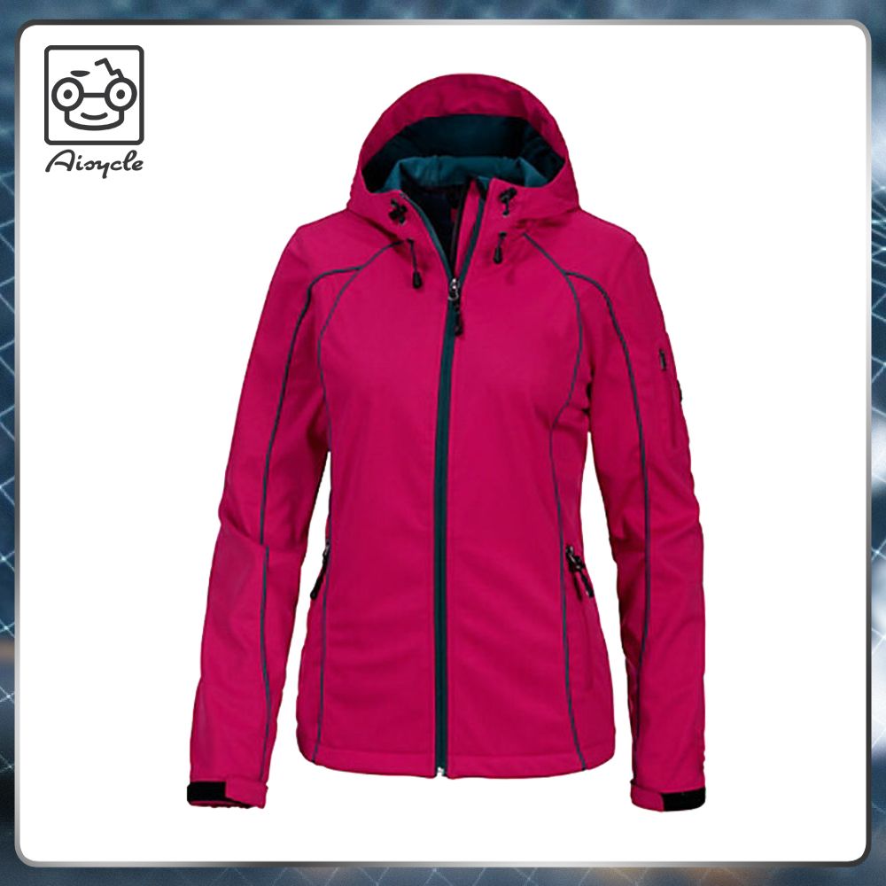 Light Thin Breathable Custom Woman Softshell Jacket Garment Manufactur