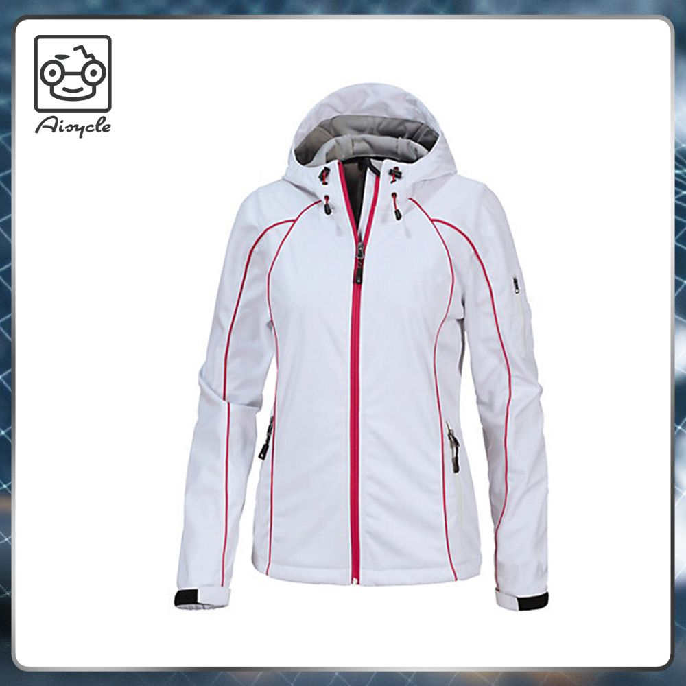 Light Thin Breathable Custom Woman Softshell Jacket Garment Manufactur