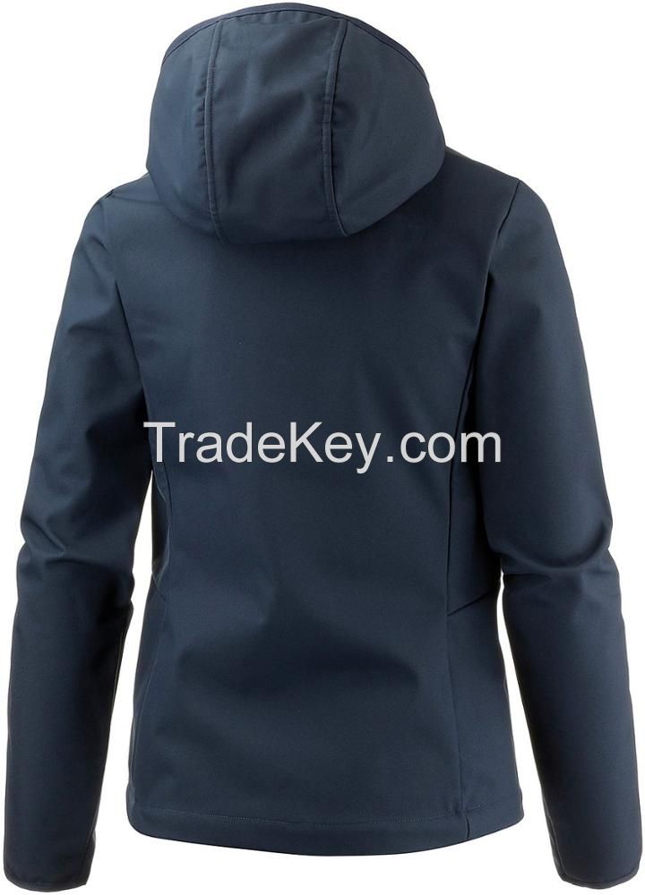 Warm Coat Women Softshell Jacket Winter Outdoor Clothing Logo Customiz