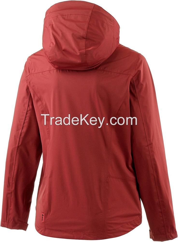 Womens Fashion Hood Detachable Red Jacket Christmas Sales