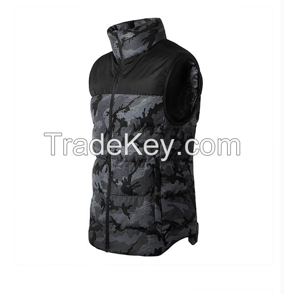 New upgrade Intelligent Heating Sleeveless Vest Men or women Winter Full Zipper Vest