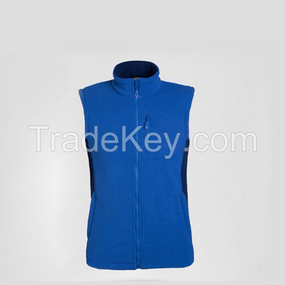 Cheap Micro Polar Fleece Vest Jacket Men High Quality Sleeveless Sport Jacket Anti-Pilling
